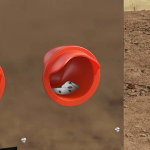 Feeder per pollo 2 pcs Argento 60.5 x 29 x 51 cm 879983