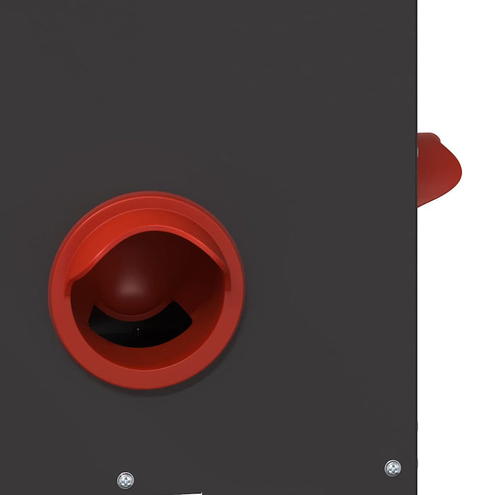 Feeder per pollo 2 pcs Nero 60.5 x 29 x 51 cm 879984