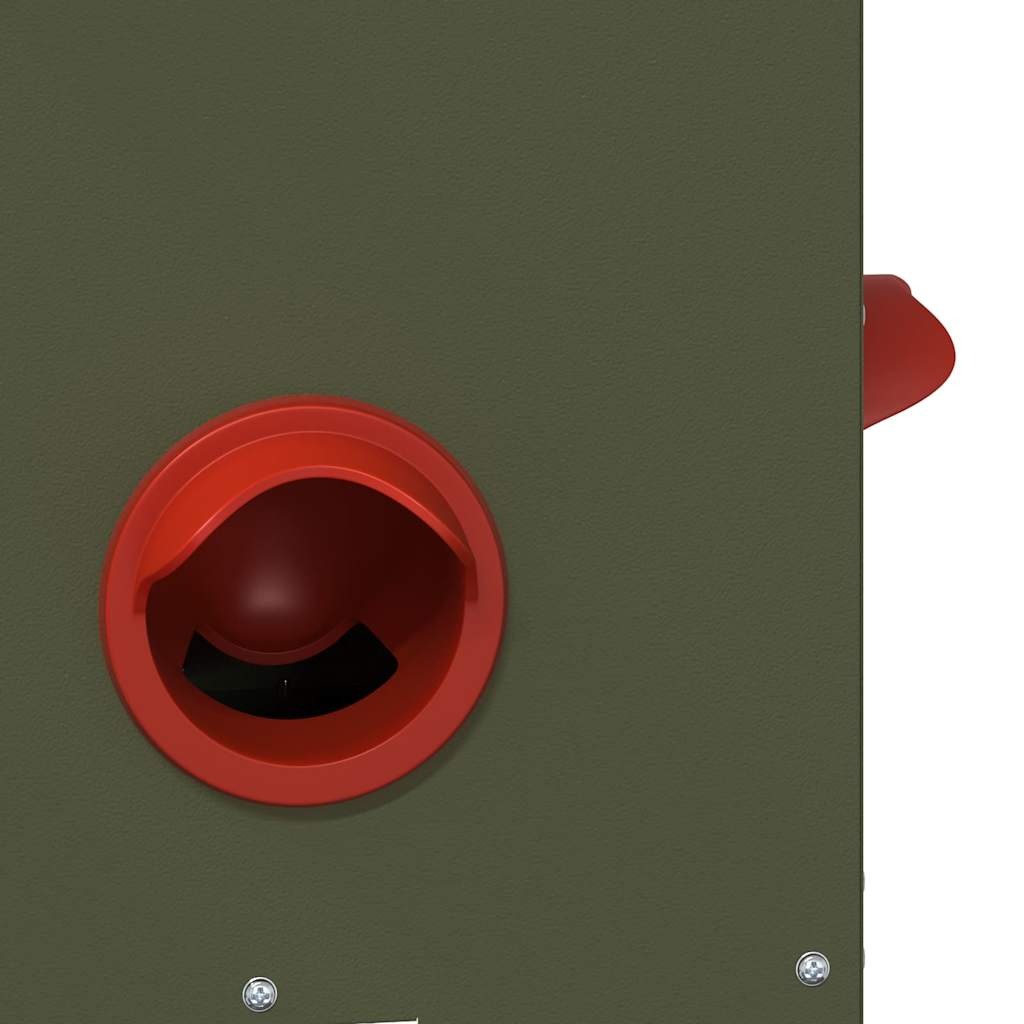 Feeder per pollo 2 pcs Verde oliva 60.5 x 29 x 51 cm 879985