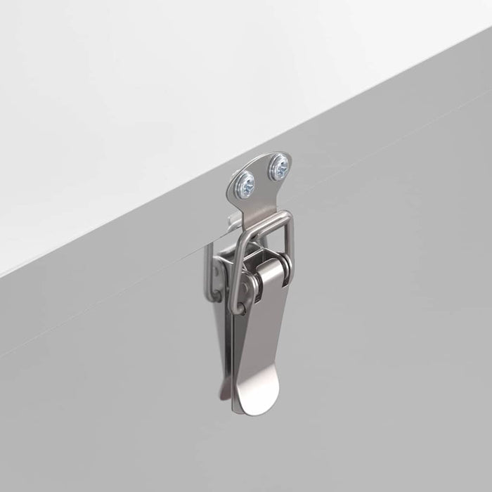 Feeder per pollo 2 pcs Argento 60.5 x 29 x 51 cm 879986