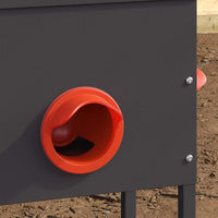 Feeder per pollo 2 pcs Nero 41,5 x 20,5 x 33 cm 879987