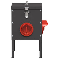 Feeder per pollo 2 pcs Nero 41,5 x 20,5 x 33 cm 879987