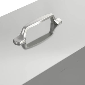 Feeder per pollo 2 pcs Argento 41,5 x 20,5 x 33 cm 879989