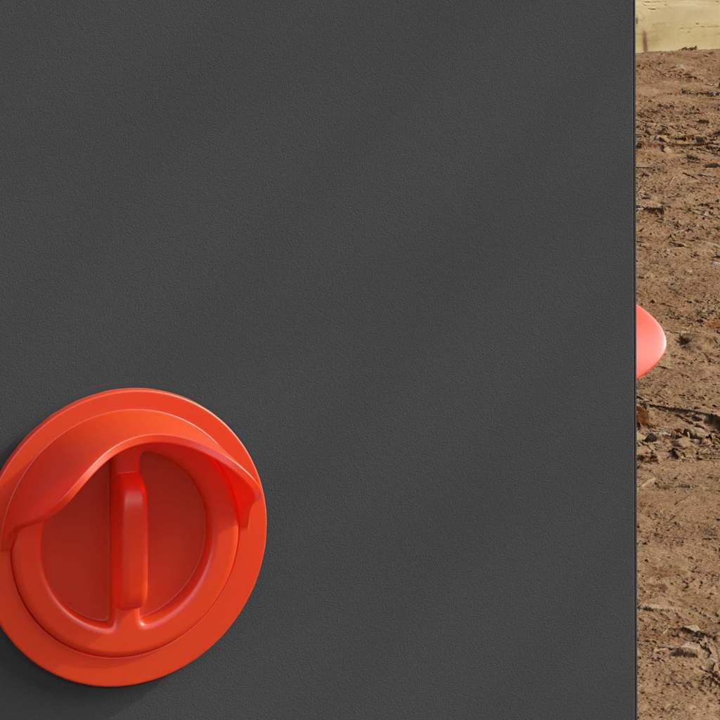 Feeder per pollo 2 pcs Nero 32,5 x 20,5 x 43 cm 879990