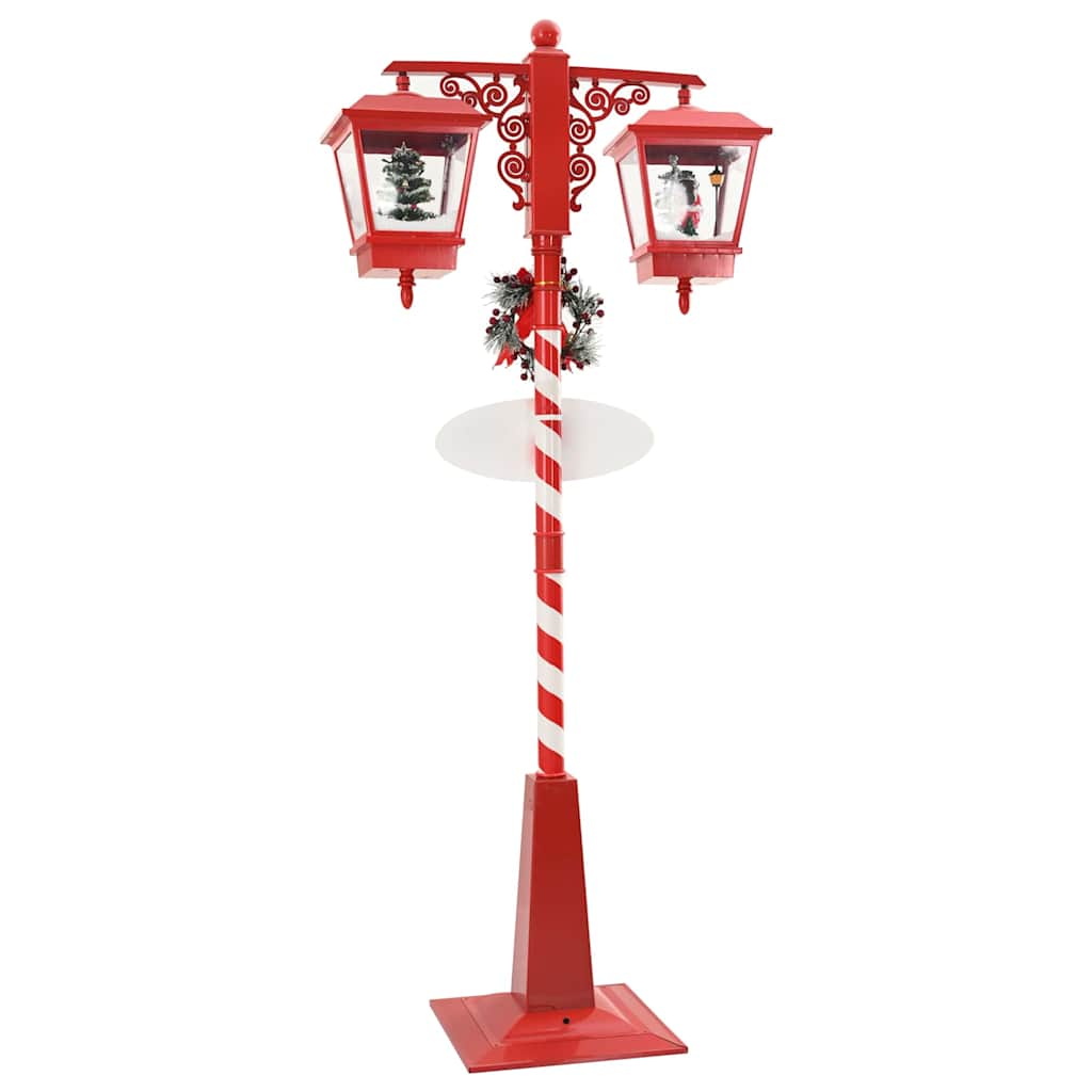 Lampada Stradale di Natale con 2 Lanterns con 18 LED Rosso 42017509