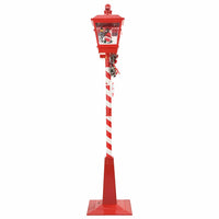 Lampada Stradale di Natale con 2 Lanterns con 18 LED Rosso 42017509