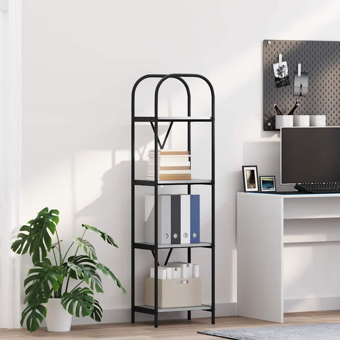 Libreria Grigio sonoma 40 x 30 x 146 cm Legno multistrato 879878