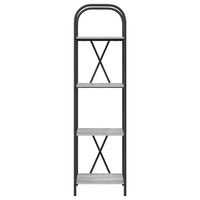 Libreria Grigio sonoma 40 x 30 x 146 cm Legno multistrato 879878