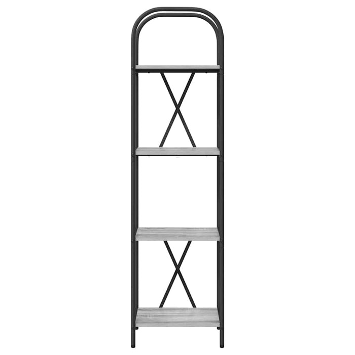 Libreria Grigio sonoma 40 x 30 x 146 cm Legno multistrato 879878