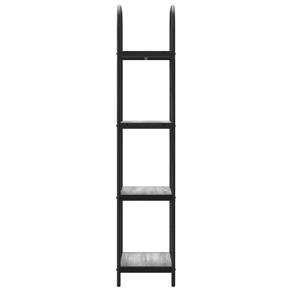 Libreria Grigio sonoma 40 x 30 x 146 cm Legno multistrato 879878