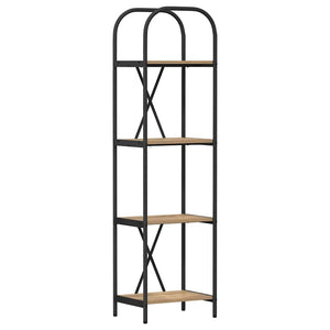 Libreria rovere artigianale 40 x 30 x 146 cm Legno multistrato 879880