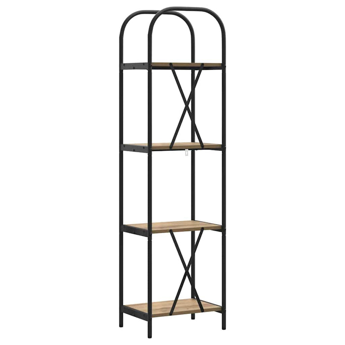 Libreria rovere artigianale 40 x 30 x 146 cm Legno multistrato 879880