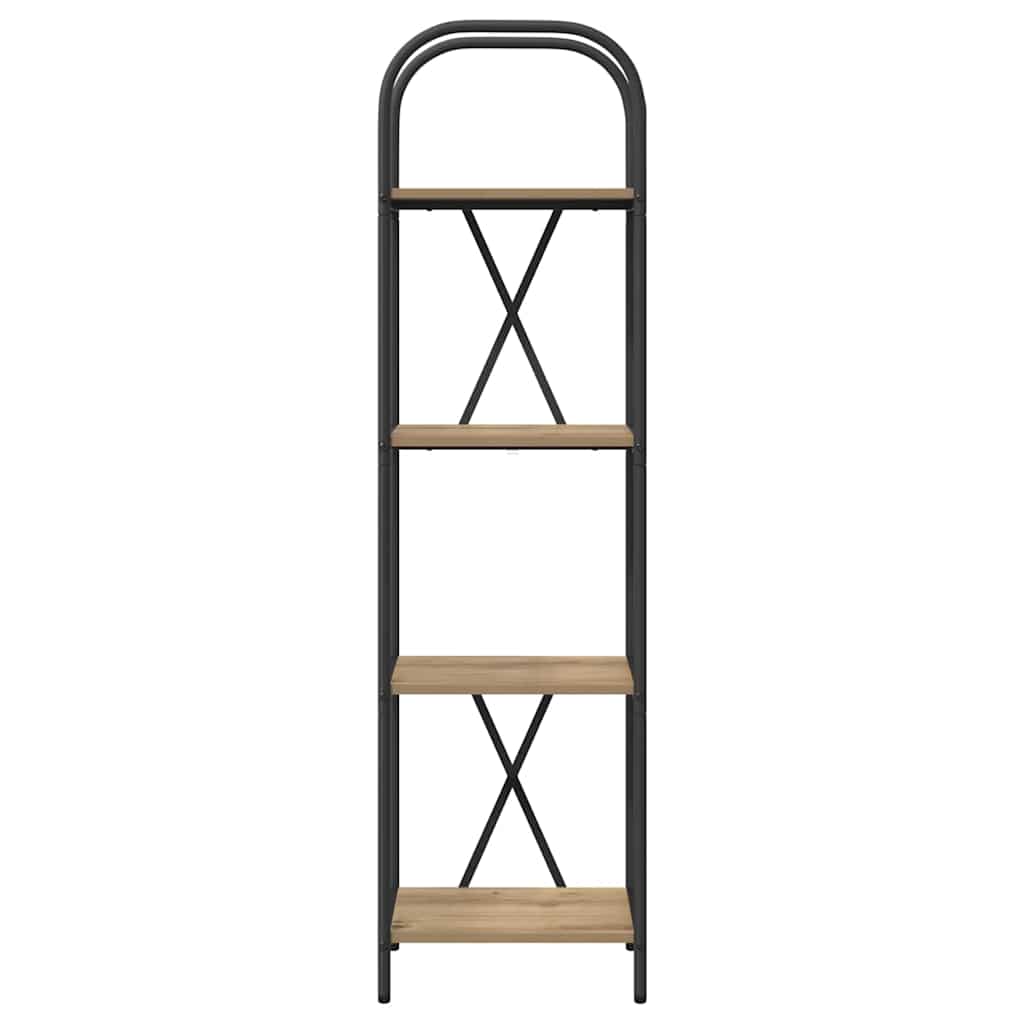 Libreria rovere artigianale 40 x 30 x 146 cm Legno multistrato 879880