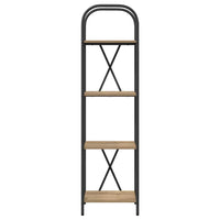 Libreria rovere artigianale 40 x 30 x 146 cm Legno multistrato 879880