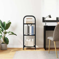 Libreria Rovere nero 40 x 30 x 109 cm Legno multistrato 879881