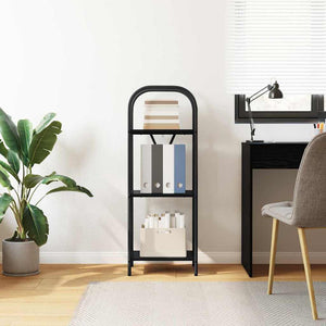 Libreria Rovere nero 40 x 30 x 109 cm Legno multistrato 879881