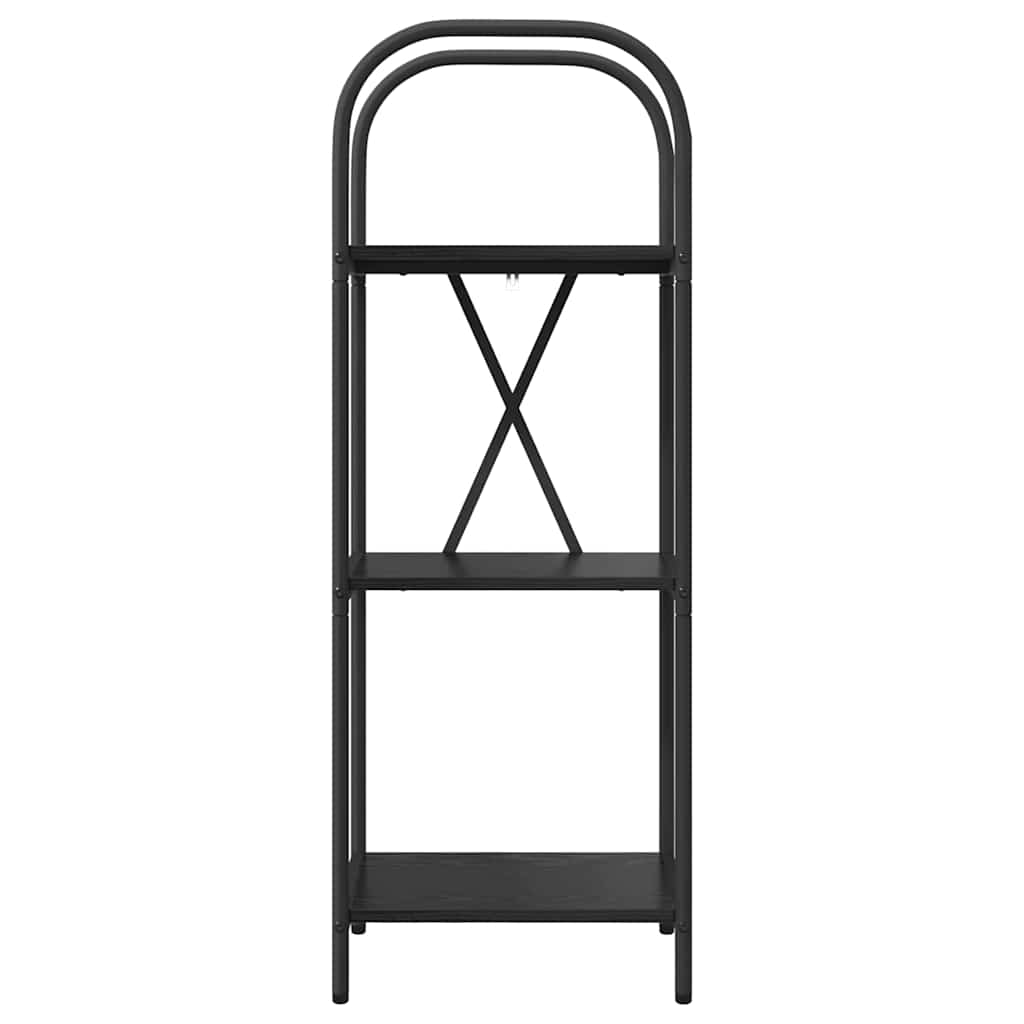 Libreria Rovere nero 40 x 30 x 109 cm Legno multistrato 879881