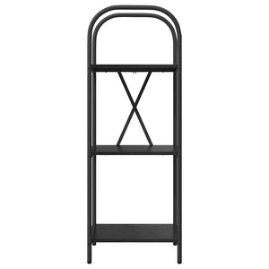 Libreria Rovere nero 40 x 30 x 109 cm Legno multistrato 879881