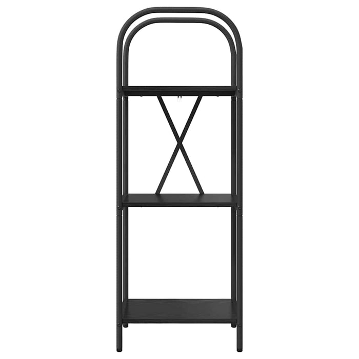 Libreria Rovere nero 40 x 30 x 109 cm Legno multistrato 879881