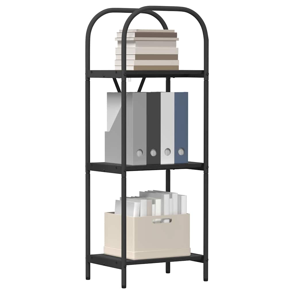 Libreria Rovere nero 40 x 30 x 109 cm Legno multistrato 879881