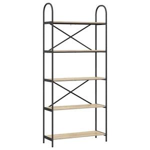 Libreria rovere sonoma 80 x 30 x 183 cm Legno multistrato 879888