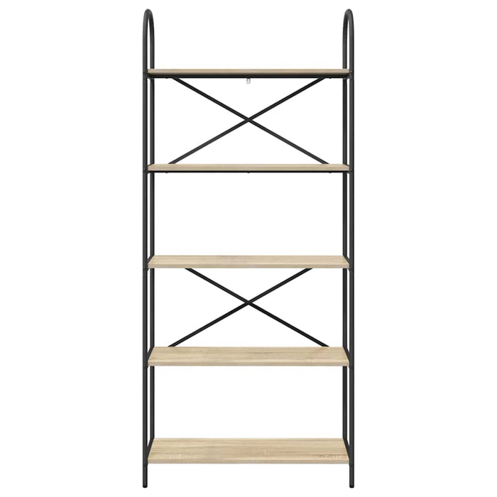 Libreria rovere sonoma 80 x 30 x 183 cm Legno multistrato 879888