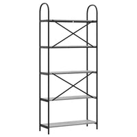 Libreria Grigio sonoma 80 x 30 x 183 cm Legno multistrato 879890