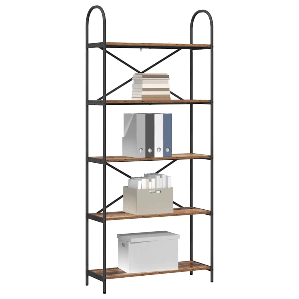 Libreria Legno vecchio 80 x 30 x 183 cm Legno multistrato 879891