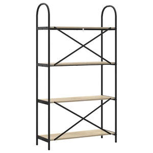 Libreria rovere sonoma 80 x 30 x 146 cm Legno multistrato 879894