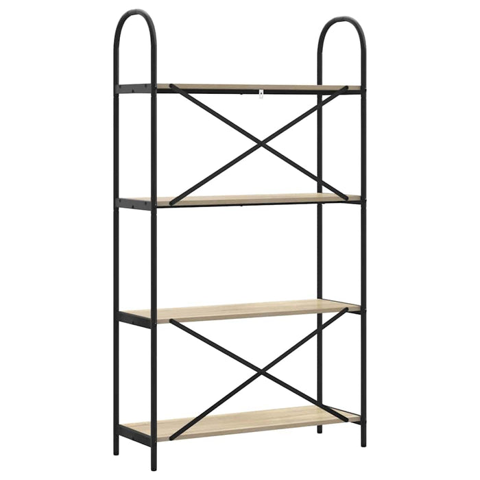 Libreria rovere sonoma 80 x 30 x 146 cm Legno multistrato 879894