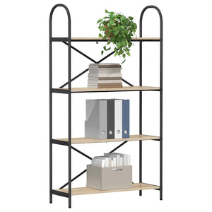 Libreria rovere sonoma 80 x 30 x 146 cm Legno multistrato 879894