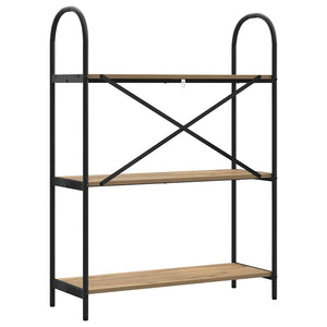 Libreria rovere artigianale 80 x 30 x 109 cm Legno multistrato 879904