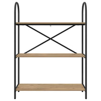 Libreria rovere artigianale 80 x 30 x 109 cm Legno multistrato 879904