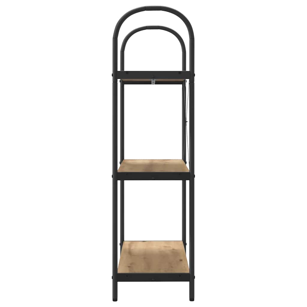 Libreria rovere artigianale 80 x 30 x 109 cm Legno multistrato 879904