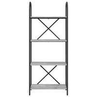 Libreria Grigio sonoma 60 x 30 x 146 cm Legno multistrato 879914