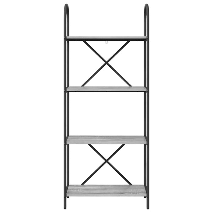 Libreria Grigio sonoma 60 x 30 x 146 cm Legno multistrato 879914