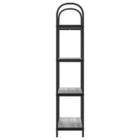 Libreria Grigio sonoma 60 x 30 x 146 cm Legno multistrato 879914