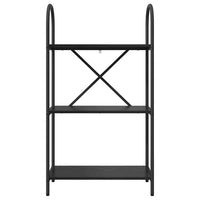 Libreria Rovere nero 60 x 30 x 109 cm Legno multistrato 879917