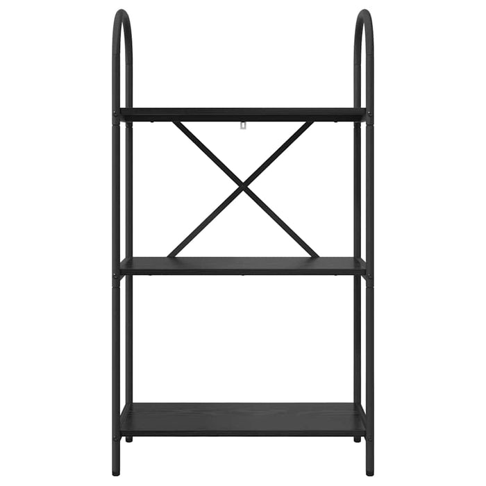 Libreria Rovere nero 60 x 30 x 109 cm Legno multistrato 879917