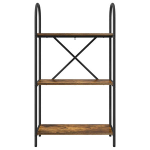 Libreria Rovere fumo 60 x 30 x 109 cm Legno multistrato 879919