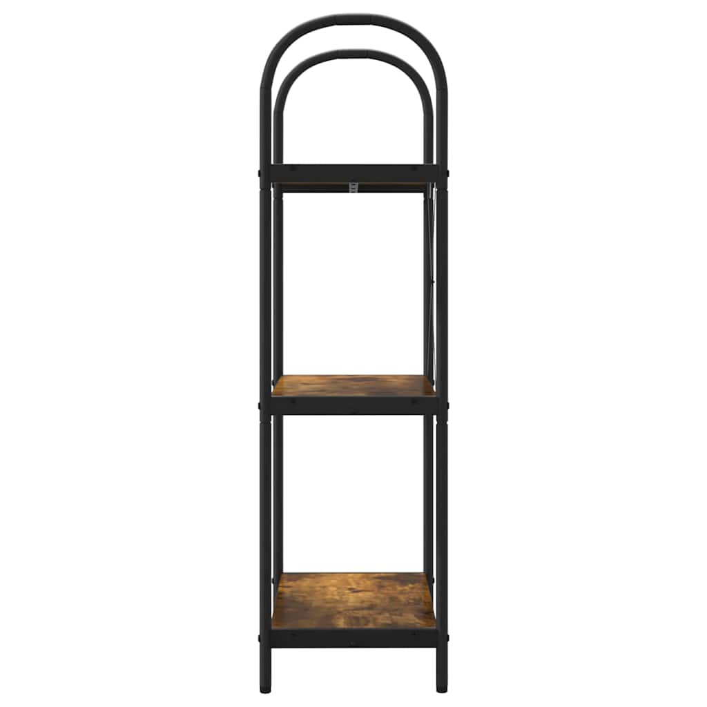 Libreria Rovere fumo 60 x 30 x 109 cm Legno multistrato 879919