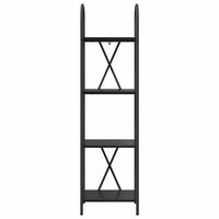 Libreria Rovere nero 40 x 30 x 146 cm Legno multistrato 879929