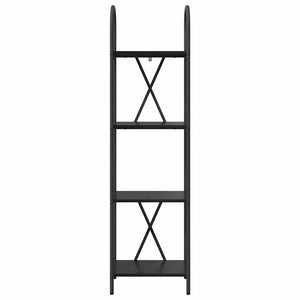 Libreria Rovere nero 40 x 30 x 146 cm Legno multistrato 879929