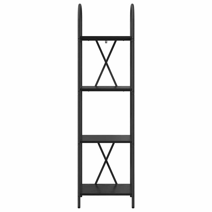 Libreria Rovere nero 40 x 30 x 146 cm Legno multistrato 879929