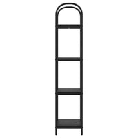 Libreria Rovere nero 40 x 30 x 146 cm Legno multistrato 879929