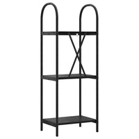 Libreria Rovere nero 40 x 30 x 109 cm Legno multistrato 879935