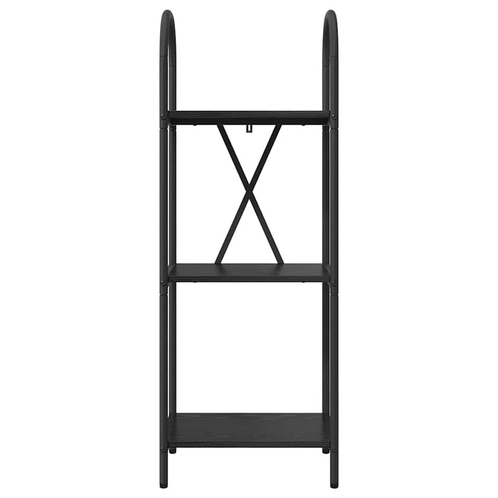 Libreria Rovere nero 40 x 30 x 109 cm Legno multistrato 879935