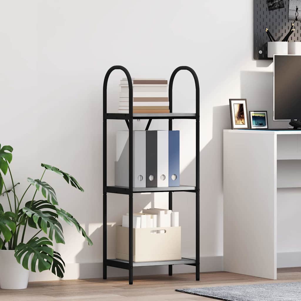 Libreria Grigio sonoma 40 x 30 x 109 cm Legno multistrato 879938