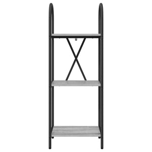 Libreria Grigio sonoma 40 x 30 x 109 cm Legno multistrato 879938
