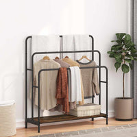 Appendiabiti Rovere fumo 90 x 30 x 100.5 cm Legno multistrato 879943